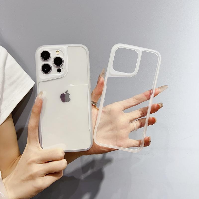 

Защита объектива, прозрачный чехол для телефона для iPhone 15 Plus 14 Pro Max 13 12 Pro 11, противоударный прозрачный тонкий мягкий чехол из ТПУ