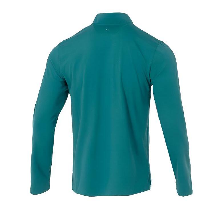 Under Armour Stand Collar Half-Zip Loose Breathable Long Sleeve T-Shirt Men tops 1387905-338