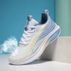 Sneakers Women's 2025 Summer New Fly-woven Mesh Breathable Running Shoes Couple Large Size Non-slip and Wear-resistant Walking Shoes