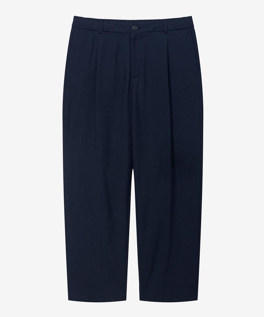 MINDBRIDGE [Air Cool] One-Puck Relaxed Fit Seersucker Airhole Full Elastic Waist Pants