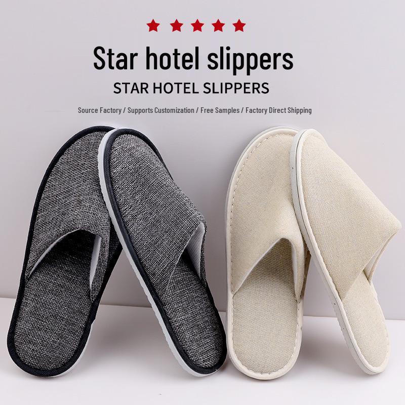 Disposable Non-slip Slippers for Hotels, B&Bs, and Beauty Salons