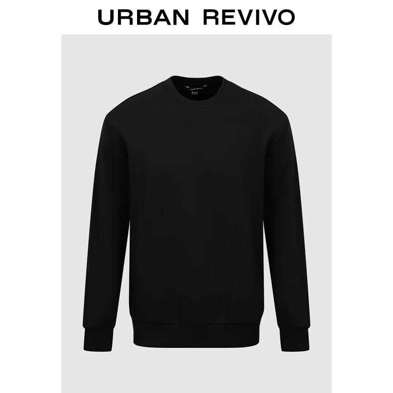 

UR 2025 Autumn Men s Simple Casual Cotton Loose Round Neck Sweatshirt XS