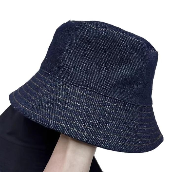 Spring and Summer Double-sided Denim Fisherman's Hat Children's Fashion Casual Versatile and Thin Sunscreen Visor Basin Hat