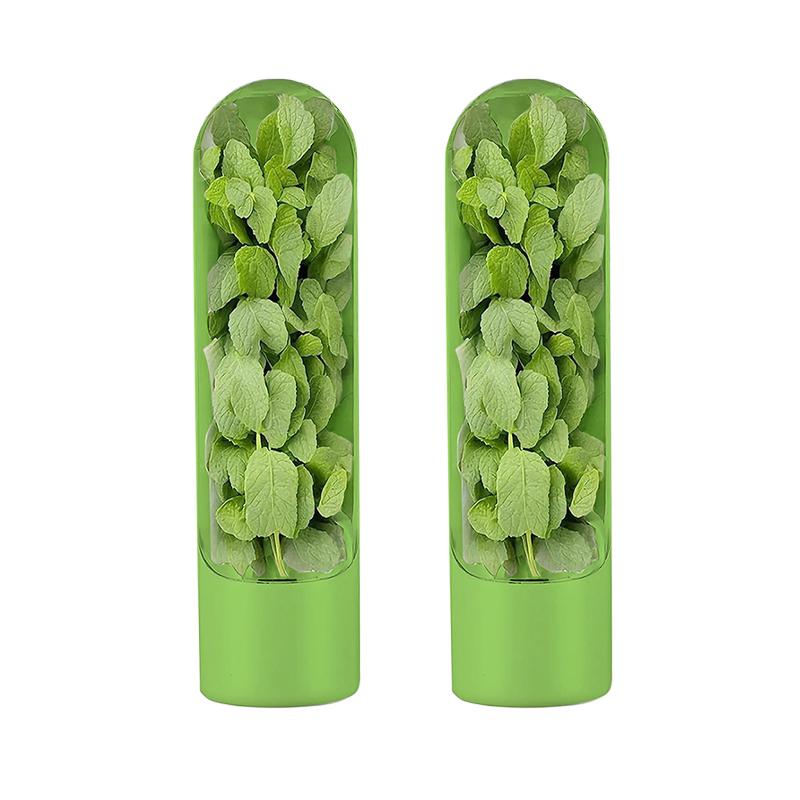 1/2/3Pcs Vegetable Preserving Bottle Herbal Preserving Herb Storage Bottle Home Kitchen Gadget Fresh for Storing Kitchen Supply