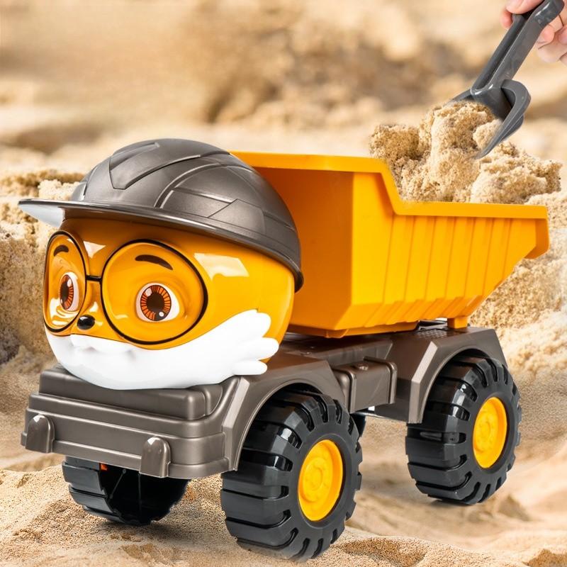 

Engineering Truck Model With Inertia Control For Childrens Play And Collecting Tipper Truck