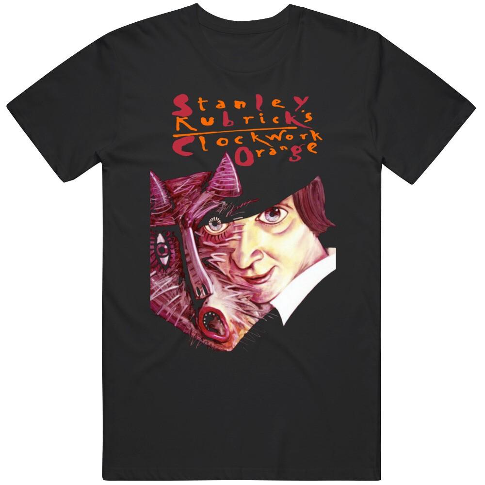 Заводной апельсин Ретро Классика Польский Фильм Футболка для Фаната Унисекс Футболка XXXL