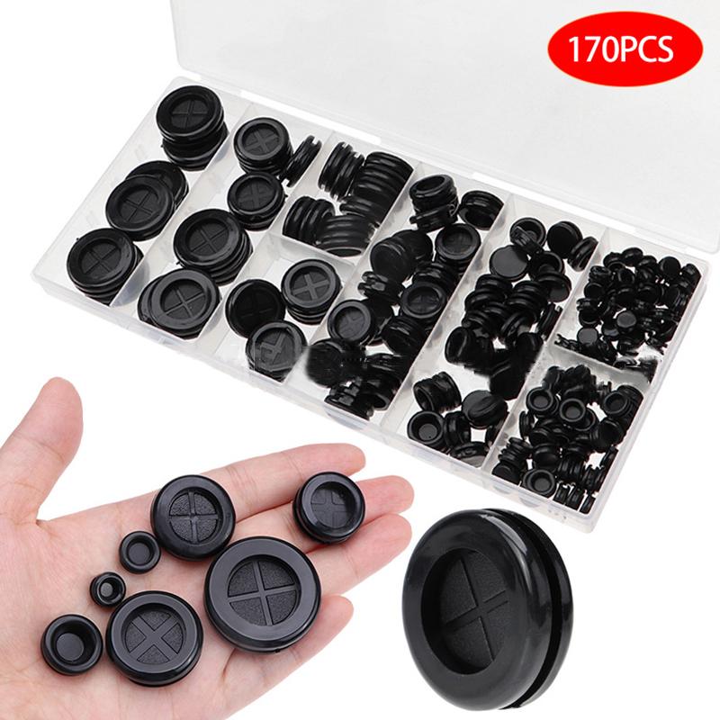 Wear-Resisting Black for Electric Equipment Box for Wire Gasket Mineral Oil-Resisting Rubber Grommet Wire Grommet Wear-Resisting Black for Electric Equipment Box for Wire Gasket Mineral Oil-Resisting Rubber Grommet Wire Grommet