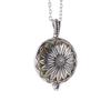 Aromatherapy Necklace Tree of Life Diffuser Jewelry Vintage Open Locket Pendant Essential Oil Perfume Aroma Diffuser Necklace