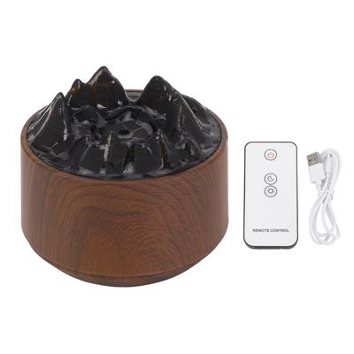 Flammendiffusor 300ml Desktop Farbiger Flammen-Luftbefeuchter Leise Smart Duft Aromatherapie-Diffusor für