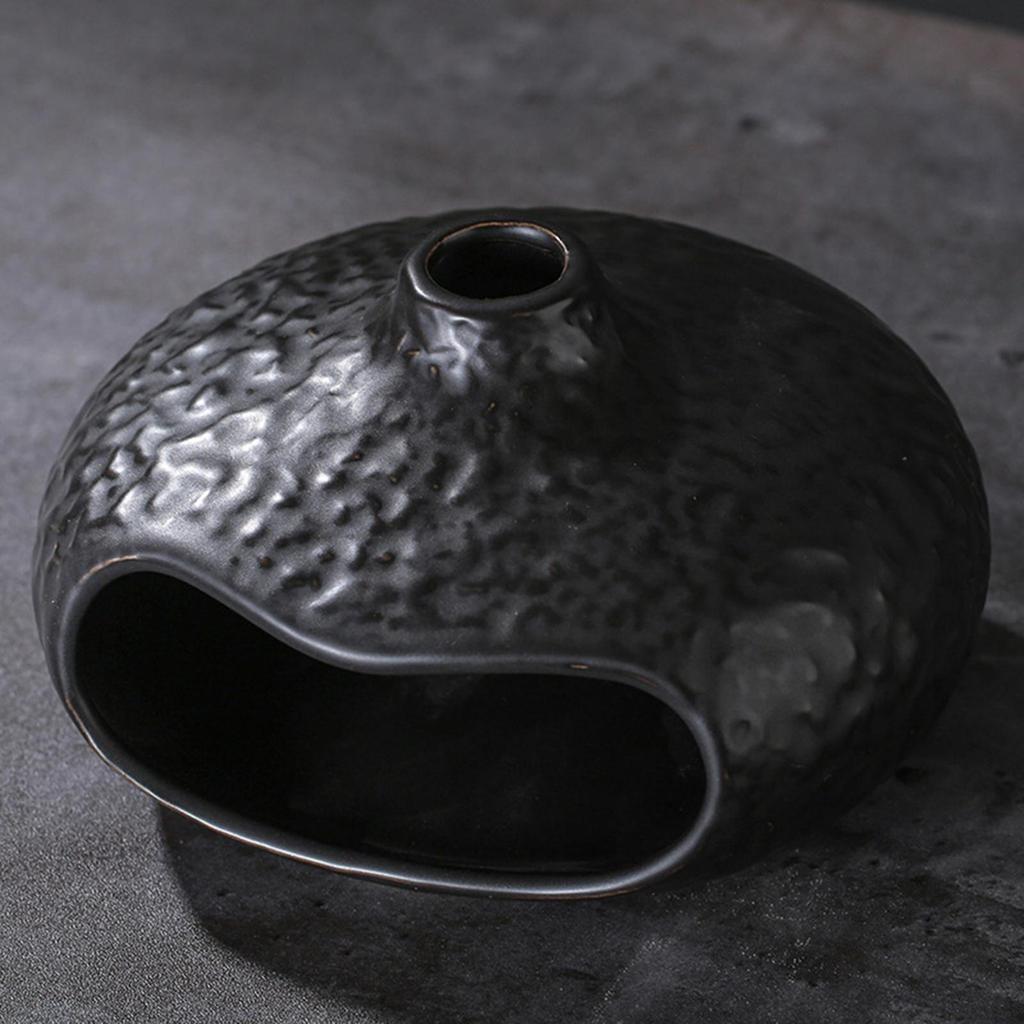 Ceramic Burner Cone Accents Tray Smudge Bowl Holder for Tabletop Office Farmhouse Bedroom