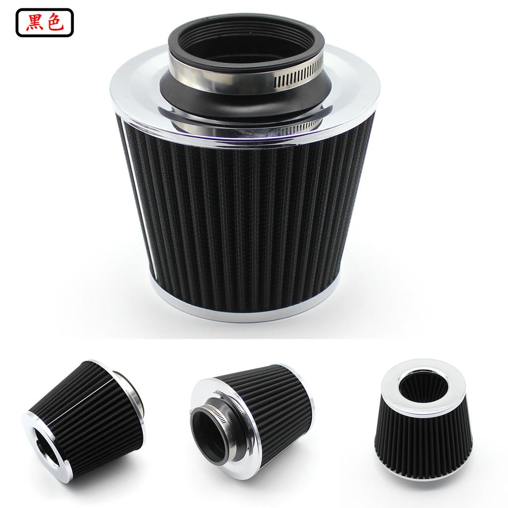Car Modified 76MM Universal High Flow Mushroom Head Air Filter Air Intake Kit For Automotive Parts Cold Air Intake Air Filter