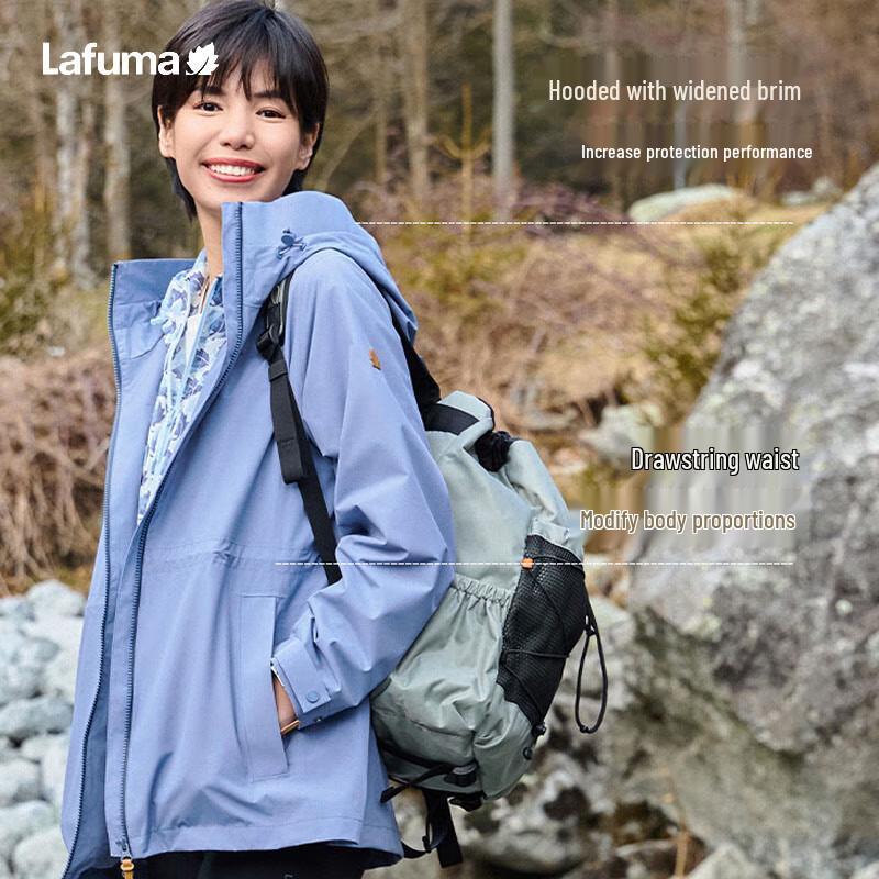 LAFUMA Women s Hooded Hardshell Hiking Jacket LFJA5AS62 XL