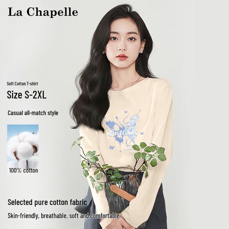 La Chapelle Women's Casual Long Sleeve T-Shirt
