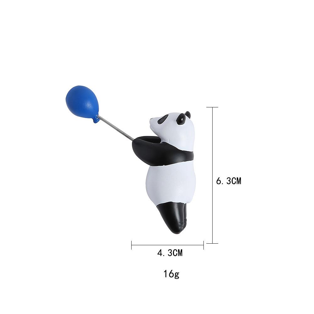 Resin Balloon Panda Magnets With Vibrant Colors For Refrigerator Decor Gifts And