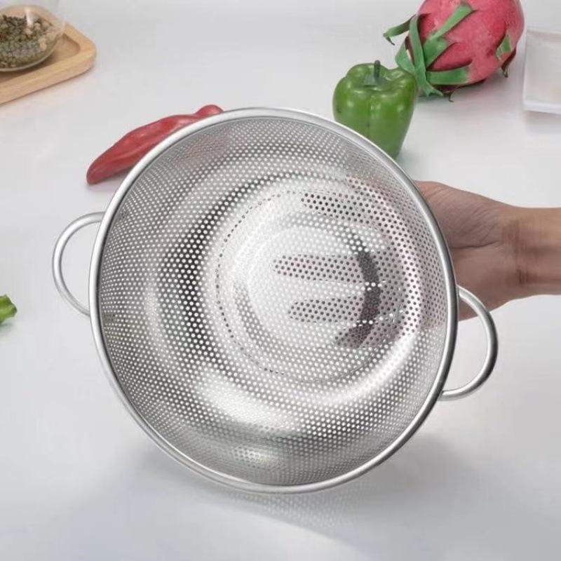 Stainless Steel Sink Drain & Vegetable Washing Basket