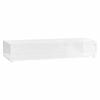 Bathroom Container Selena Transparent 25.6 X 9.6 X 4.8 Cm