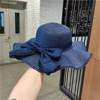 Hat Women's Summer Sun Protection Visor Beach Summer Outdoor Women's Sun Hat Versatile Cool Hat Big Brim