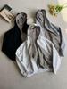 Men’s Reversible Plaid Hooded Zip-Up Sweatshirt – Casual, High-End, Loose Fit for Spring & Autumn