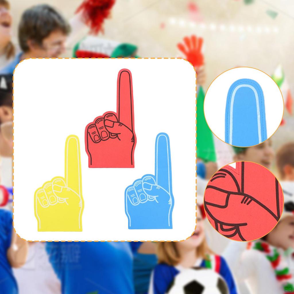 Giant Foam Finger Prop Cheer Funny Sports Fan Accessory Cheerleading Hand Glove for