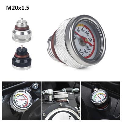 M20x1.5 Motorbike Oil Gauge Oil Temperature Gauge Engine Gauge Parts For Haojue TR300 / Harley-davidson X350 Moto Accessories