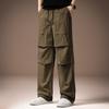 High-end Outdoor Thin Multi-pocket Tooling Charging Pants for Men's Summer New Loose Straight Casual Pants for Men