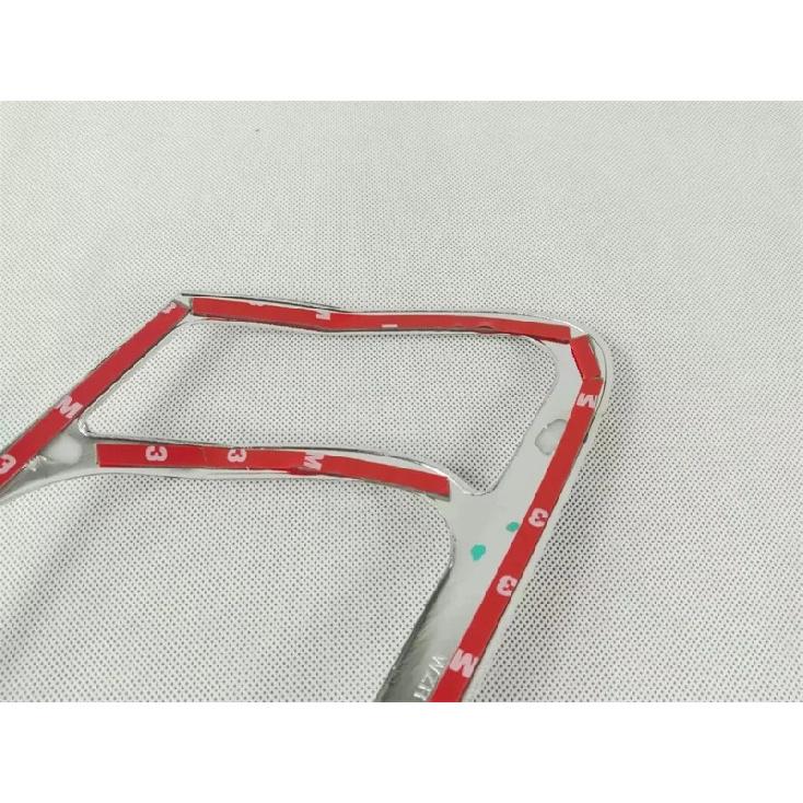 ABS Chrome Rear Tail Light Lamp Cover Trim Sticker Decoration Frame Exterior Accessories Fit for Jeep Grand Cherokee 2010-2018