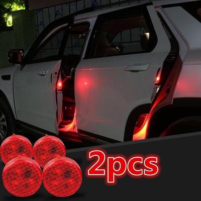 LED Door Light 2x Wireless Car Logo Door Decoration Light Ghost Shadow Welcome Laser Projector