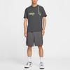 Nike T Shirts Men's Dark Gray Crew Neck Moderate HQ9263-060