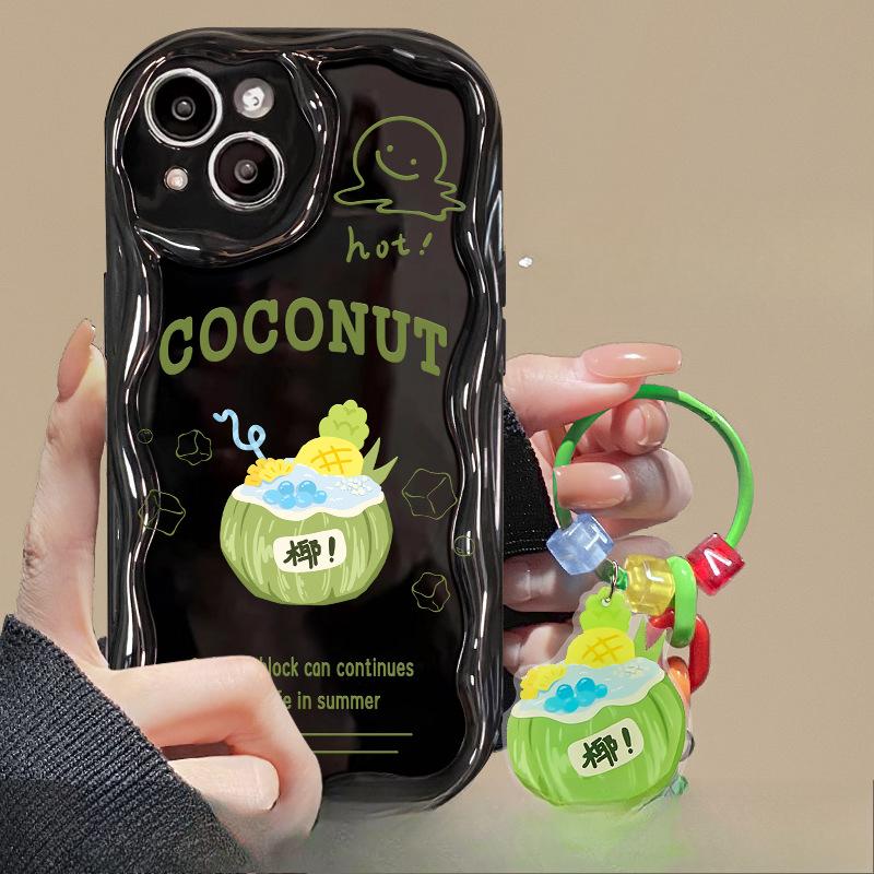 Three-dimensional Coconut Stand Suitable for Xiaomi 13 Mobile Phone Case 12/11 Couple Redmi K60/50 Silicone Note10pro