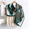 Women S Vintage Floral Print Soft Long Scarf For Autumn Winter