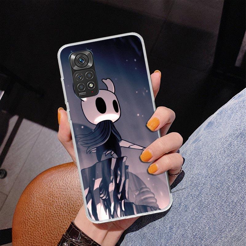 Hollow Knight Cartoon Phone Case For Xiaomi Redmi Note 15 14 13 12S 12 11 Pro Plus 14S 11S 11E 10 10S 11T 5G Personalized Cover