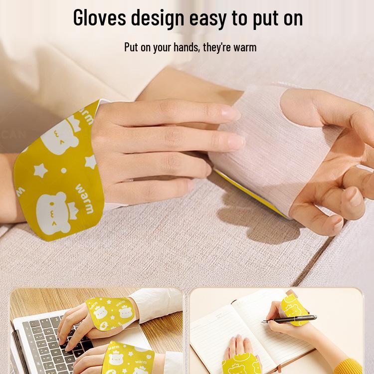 Disposable Self-Heating Hand Warmer Patch for Winter - Portable and Ideal for Work or Play