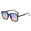 9506 New Retro Set Of Sunglasses Men Big Square Magnetic Clip Sun Glasses TR Frame Prescriptio -0.5 -1.0 -2 to -6