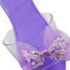 Princess Dress Up Shoes Jelly Sandals for Girls Beach Role Playing