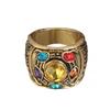 Cool New Fashion Men's Power Ring Thanos Cosplay Anime Alloy Jewelry Punk Gothic Hip Hop Ring for Male