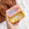 Skurriler Schmuckbehälter Sardinendose mit Fischgräte, PLA Kompakte Größe Vintage Dekorative Kosmetiktisch-Accessoire-Aufbewahrung, Tragbare Aufbewahrung