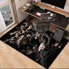Elegant Floral Still Life Office Rug Chair Mat, Entryway Carpet, Suitable for Front Door, Bedroom, Living Room, Desk, Holiday Gift