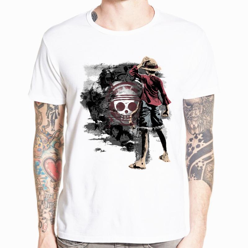 Asian Size Men Women Japanese Anime One Piece Luffy Ace Sabo Law Zoro And Nami T