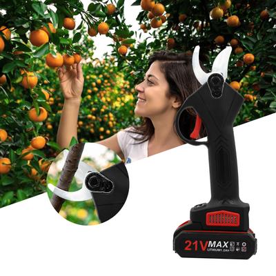 Tijeras de podar eléctricas portátiles de mano inalámbricas de 21 V con estuche de transporte Recargables 1200 mAh Litio