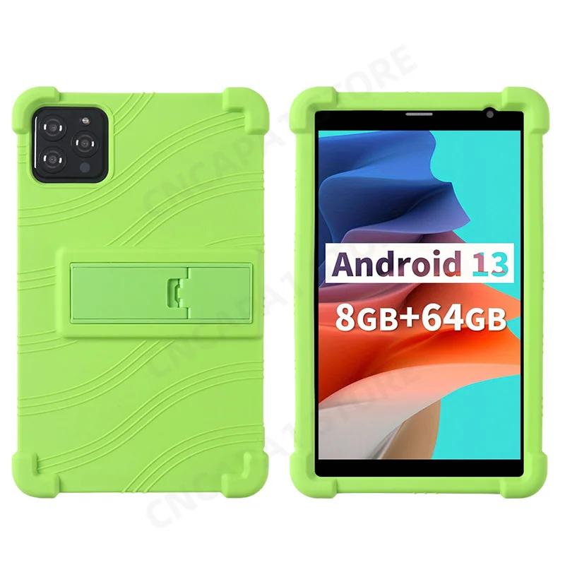 Soft Silicon Cover For PRITOM Tronpad B8 / NEWISION VOLENTEX L8 Case 8" Tablet PC Protector Funda with 4 Shockproof Airbags Soft