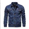2026 Men's Denim Shirt Jacket: Casual Japanese Style for Spring, Autumn, Winter - Popular Youth Workwear