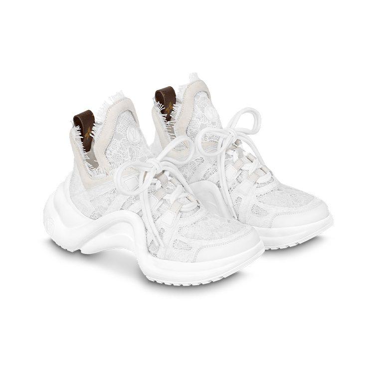 Louis Vuitton Archlight 1.0 Sneakers 'White Lace' Women's 1ABI39