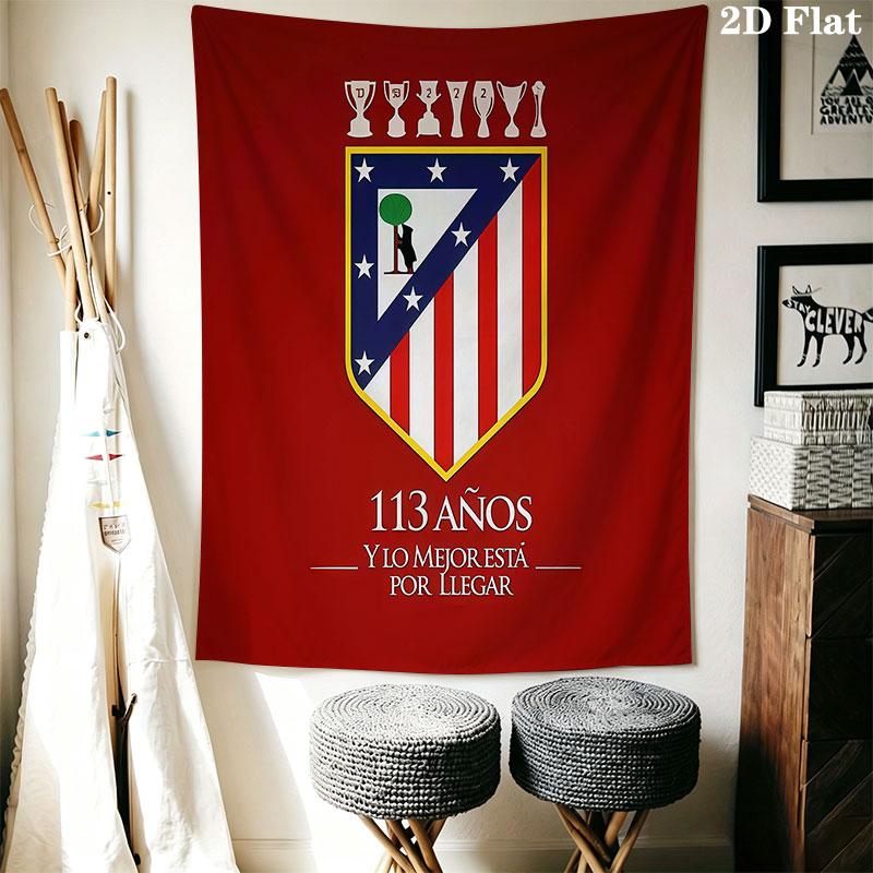 Atleti I Wall Hanging Printed Fabric Blanket Decorative Tapestries for Bedroom Living Room Home Decor