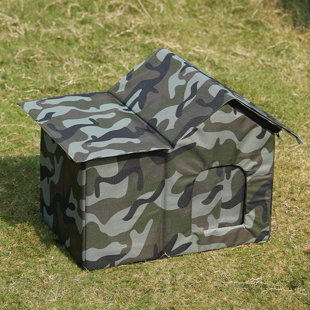 Cat House For Winter Winter Outside Pet Shelter Warm Pet Cave For Outdoor For Garden Patio Backyard Balcony Garages Dog Bunny