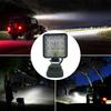 Portable Cordless Work Light, Multi-Angle Adjustable Waterproof Lamp with 16 LEDs, High Brightness Mini Emergency Light for Outdoor Camping