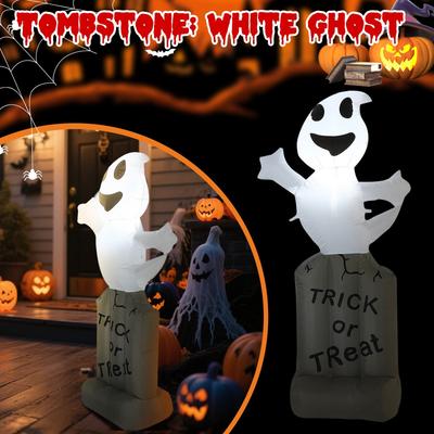 Halloween Inflatable  Glowing  Decoration Party Party Home Decoration Ornaments Easy To Install And Full Of Atmosphere