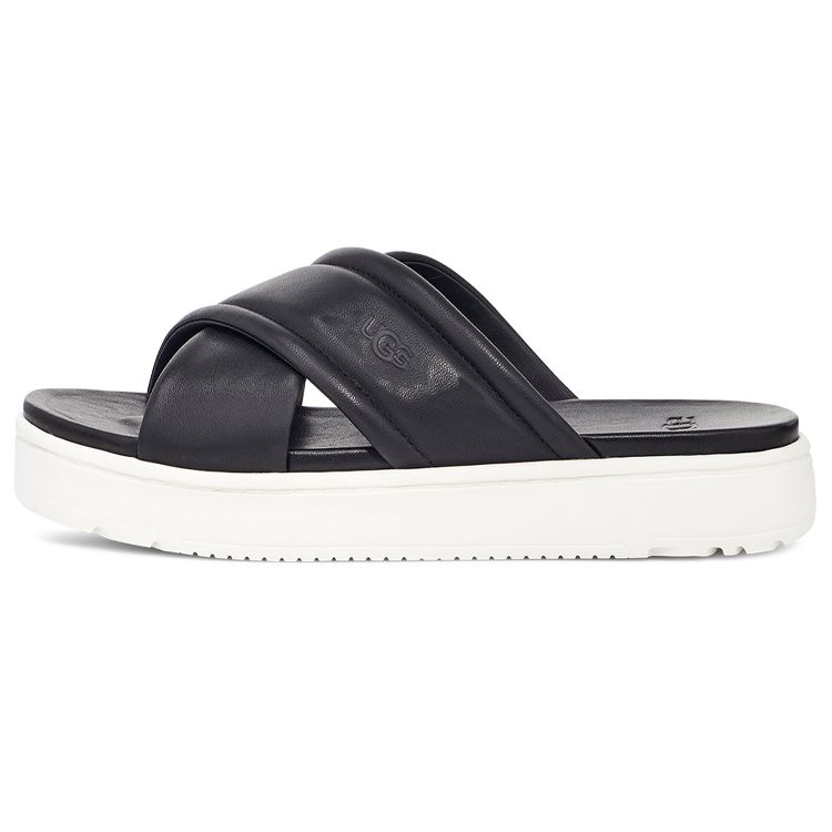 UGG Women s Zayne Crossband Slide Black 1128635-BLLE 36