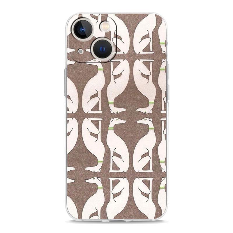 Phone Case For iPhone 17 Air Cases iPhone 16 15 12 13 14 Pro Max SE 7 8 Plus iPhone11 Clear Soft Cover Galgo Greyhound Dog