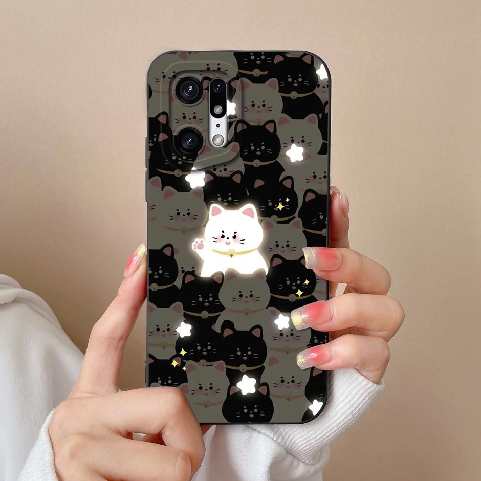 Case For Oppo Find X5 Pro Creative Graffiti Cartoon Astronaut Silicone Soft TPU Shockproof Cover For OppoFindX5 FindX5Pro Fundas