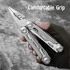 13-in-1 Edelstahl-Faltwerkzeug mit Multitool-Schlüssel, 16,5 cm
